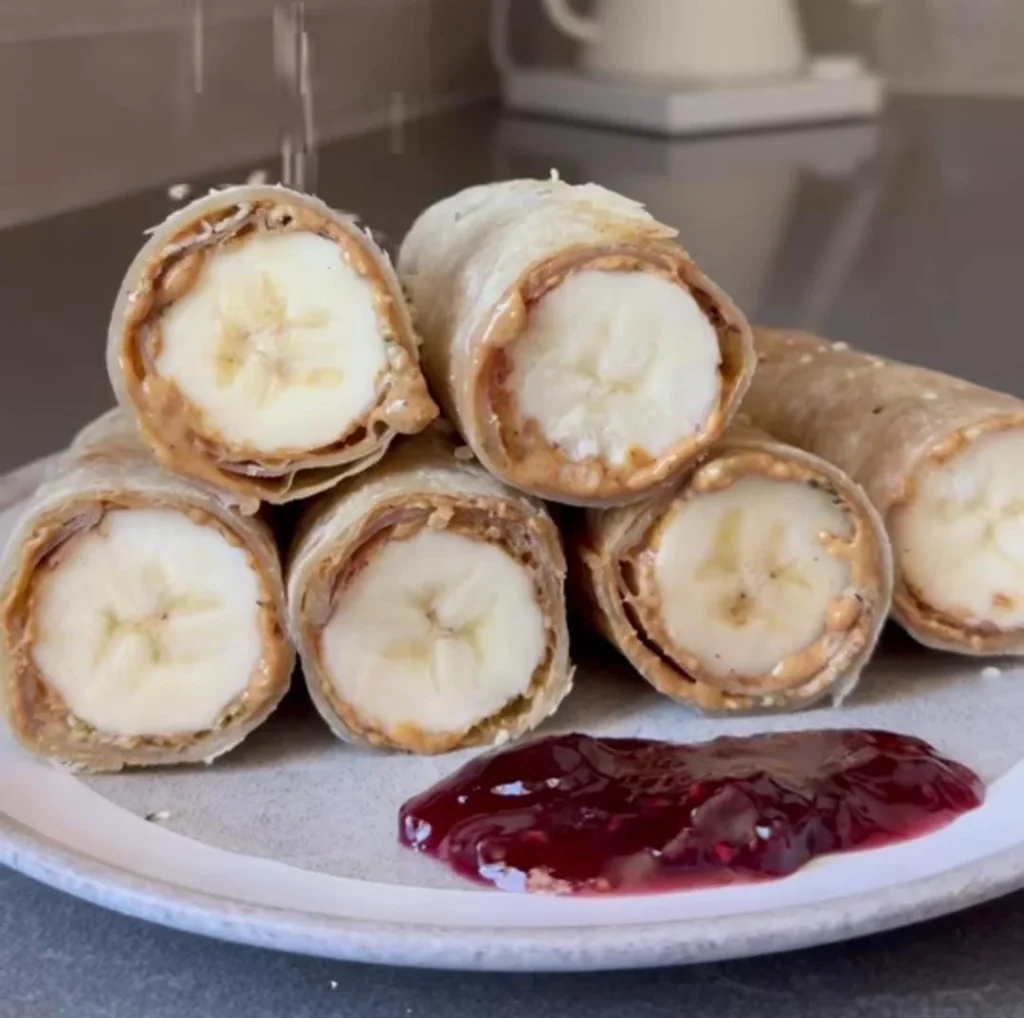 Peanut Butter Banana Wraps
