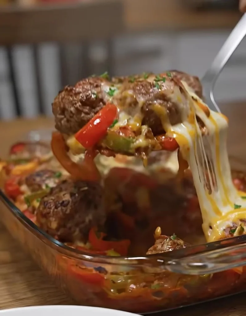 Sausage & Peppers Bake
