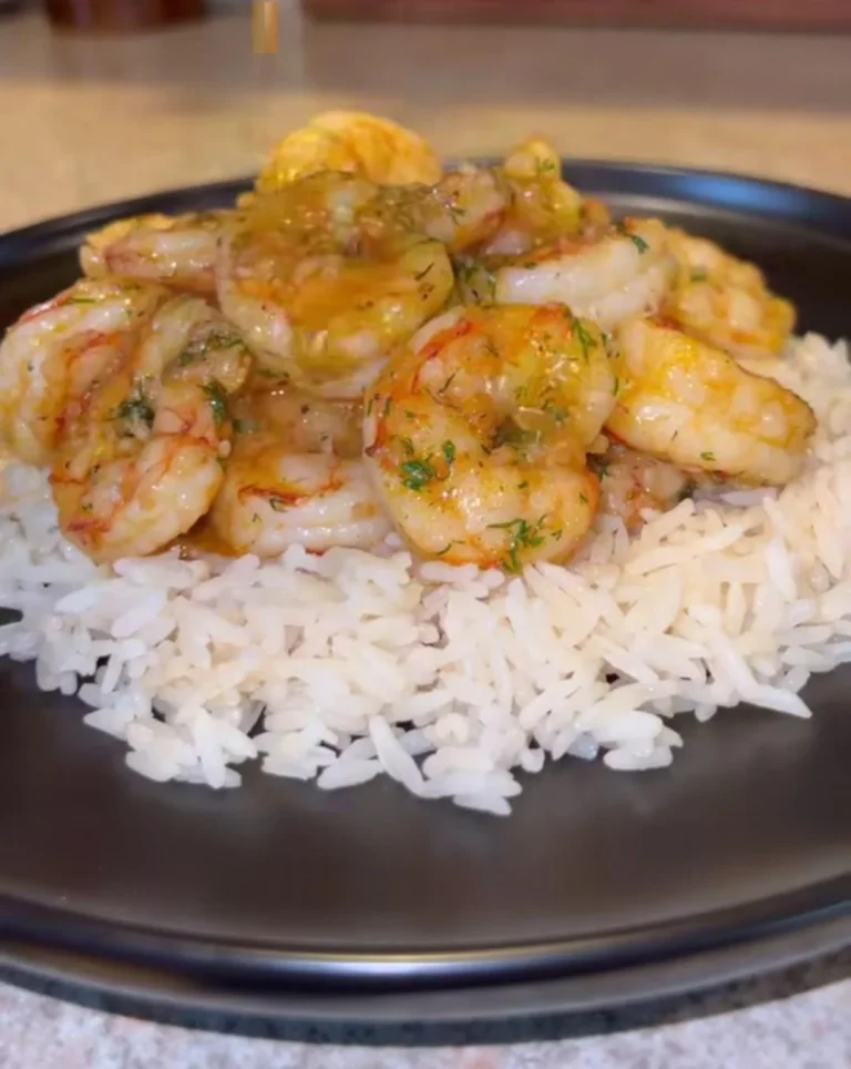 Lemon Butter Shrimp Rice