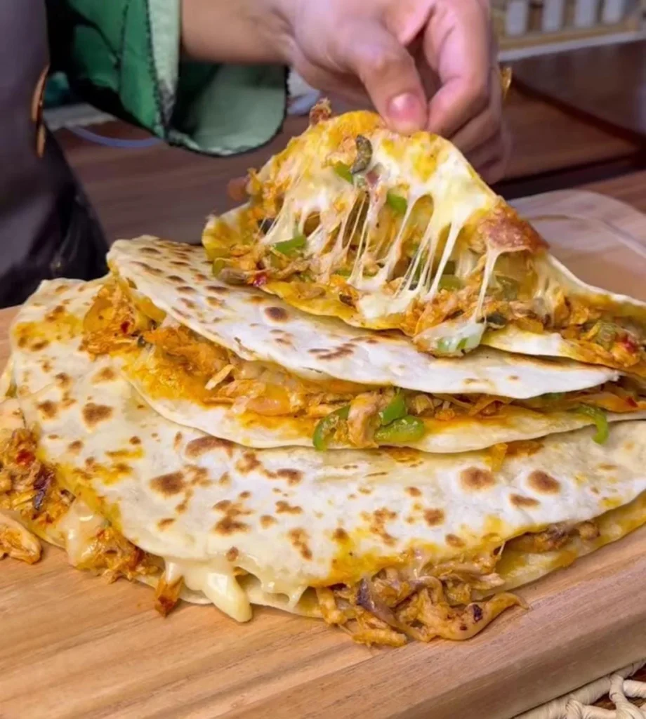Cheesy Quesadilla Dinner