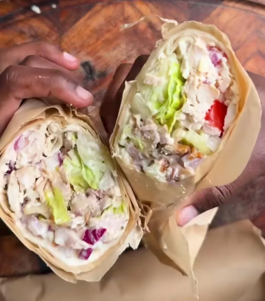 Rotisserie Chicken Wraps