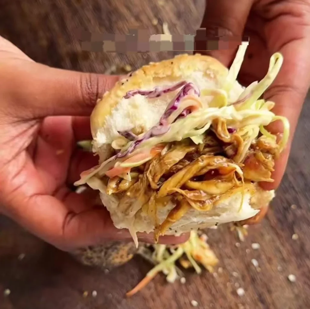 Lazy BBQ Chicken Sliders