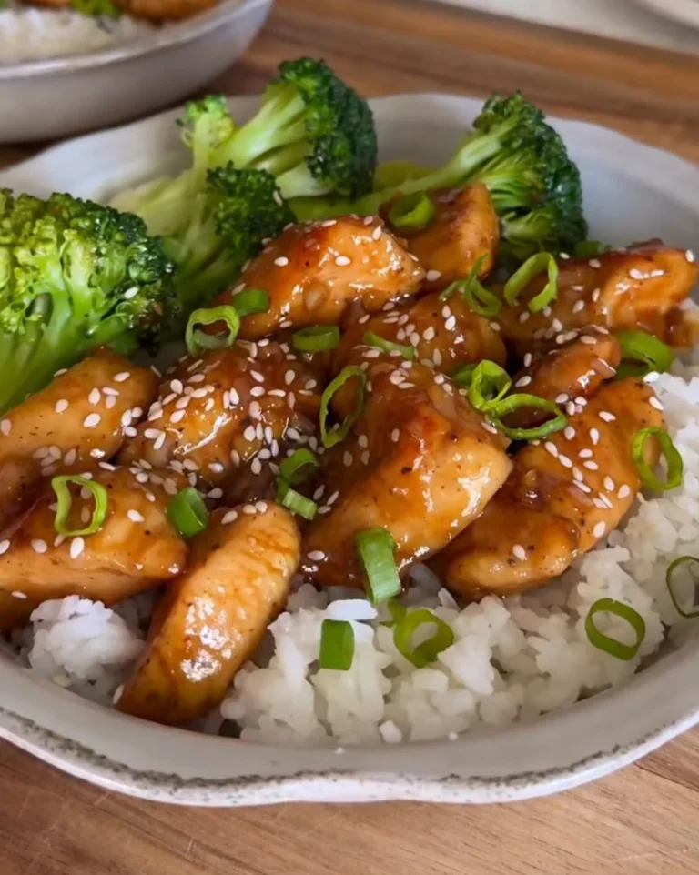 Honey Garlic Chicken Bowls