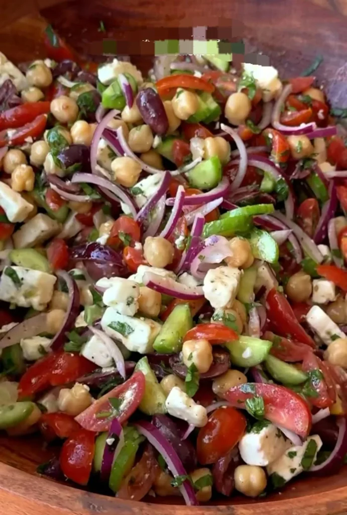 Mediterranean Chickpea Salad