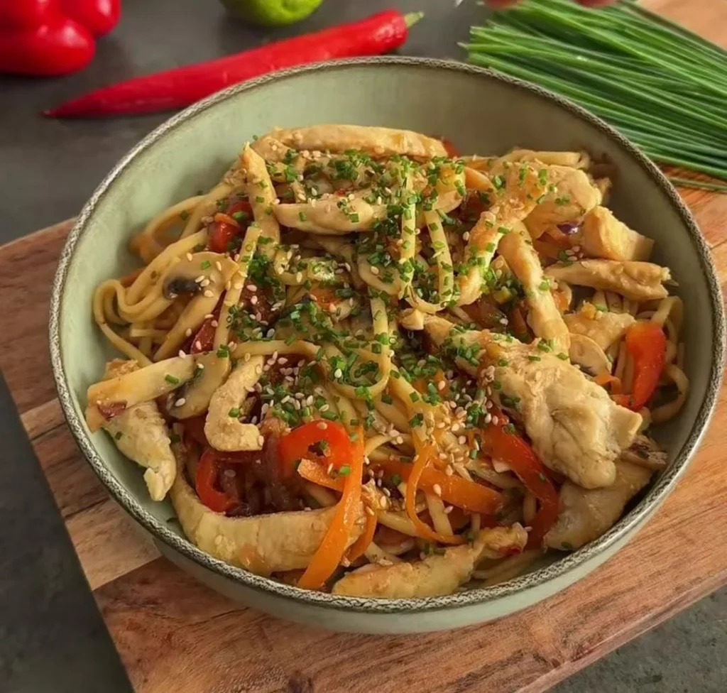 Lazy Stir Fry Noodles