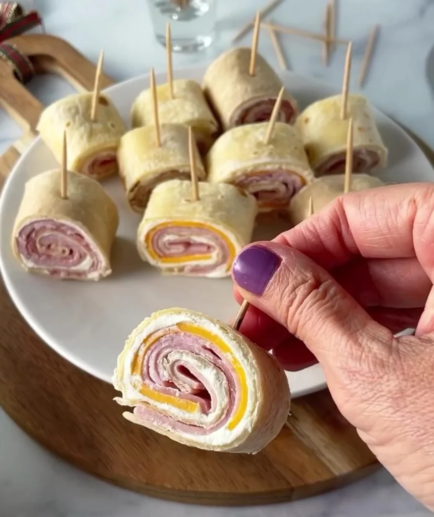 Ham and Cheese Pinwheels
