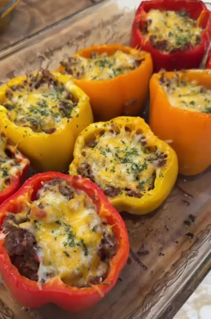Stuffed Bell Peppers (Vegan)