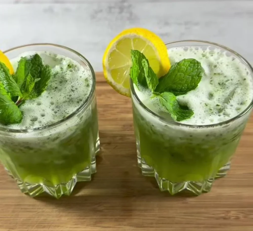 Lemon Mint Ice Water Cups