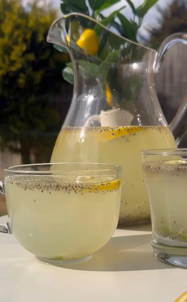 Chia Lemon Water