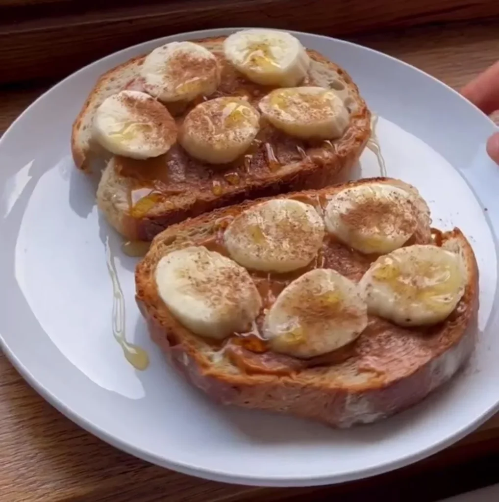 Peanut Butter Banana Toast