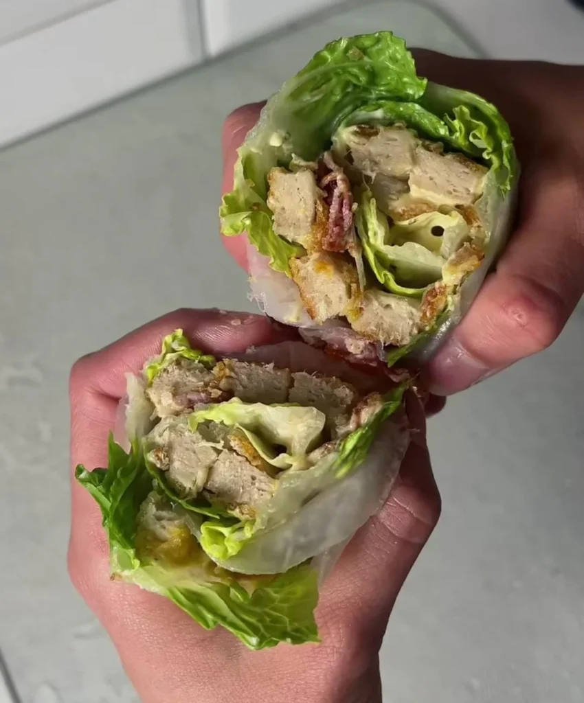 Chicken Salad Wrap - Adult Lunch Ideas