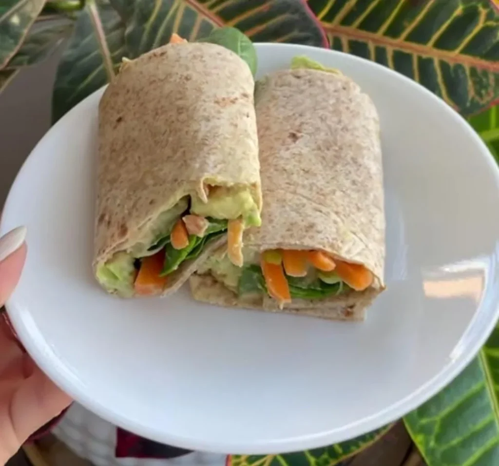 Hummus Veg Wrap