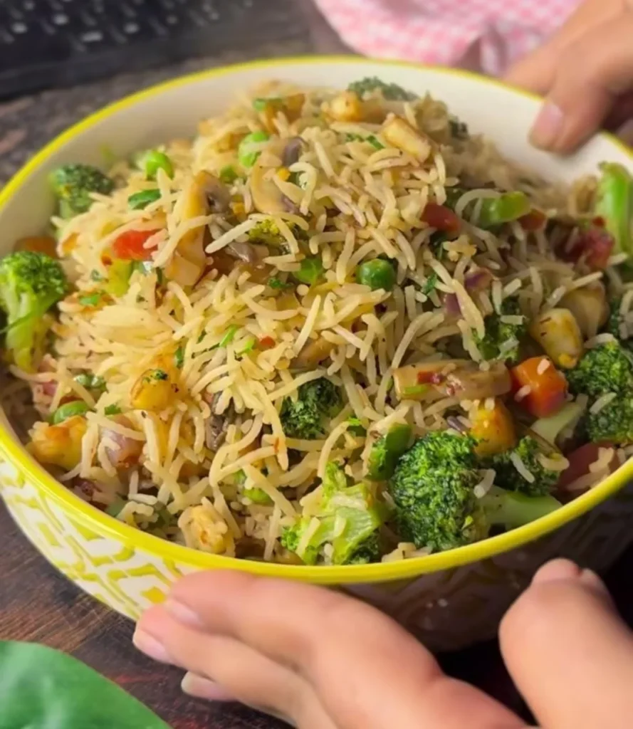 Stir-Fry Veg Rice Bowl