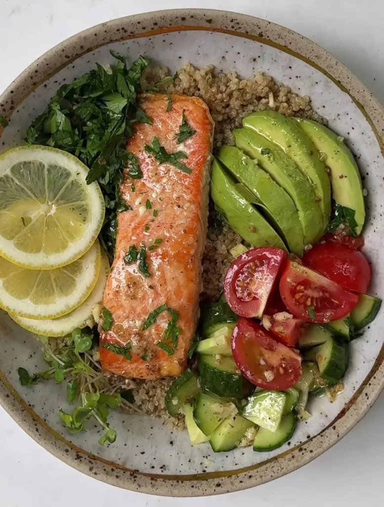 Salmon Salad Bowl