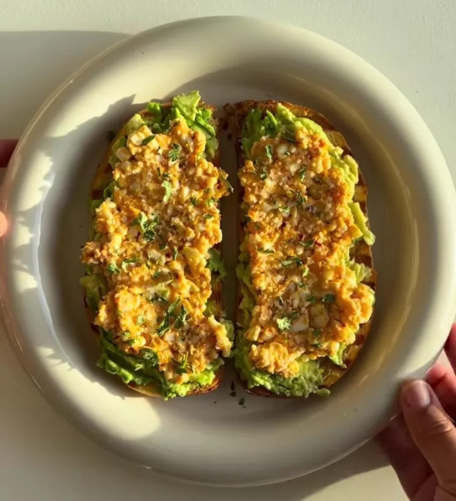 Avocado Toast Meal Plate