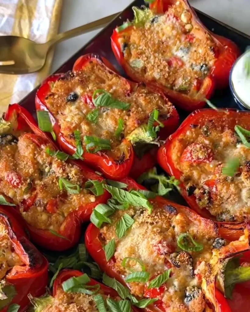Tuna Stuffed Peppers