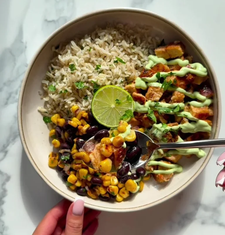 Honey Garlic Chicken Protein Bowl