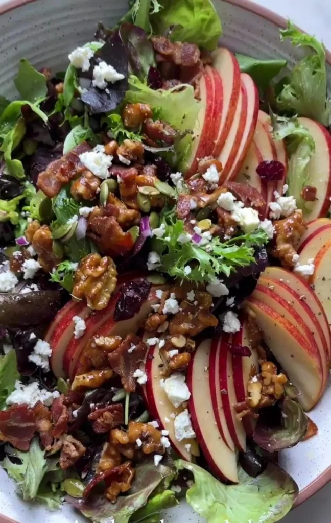 Apple Walnut Shrimp Salad