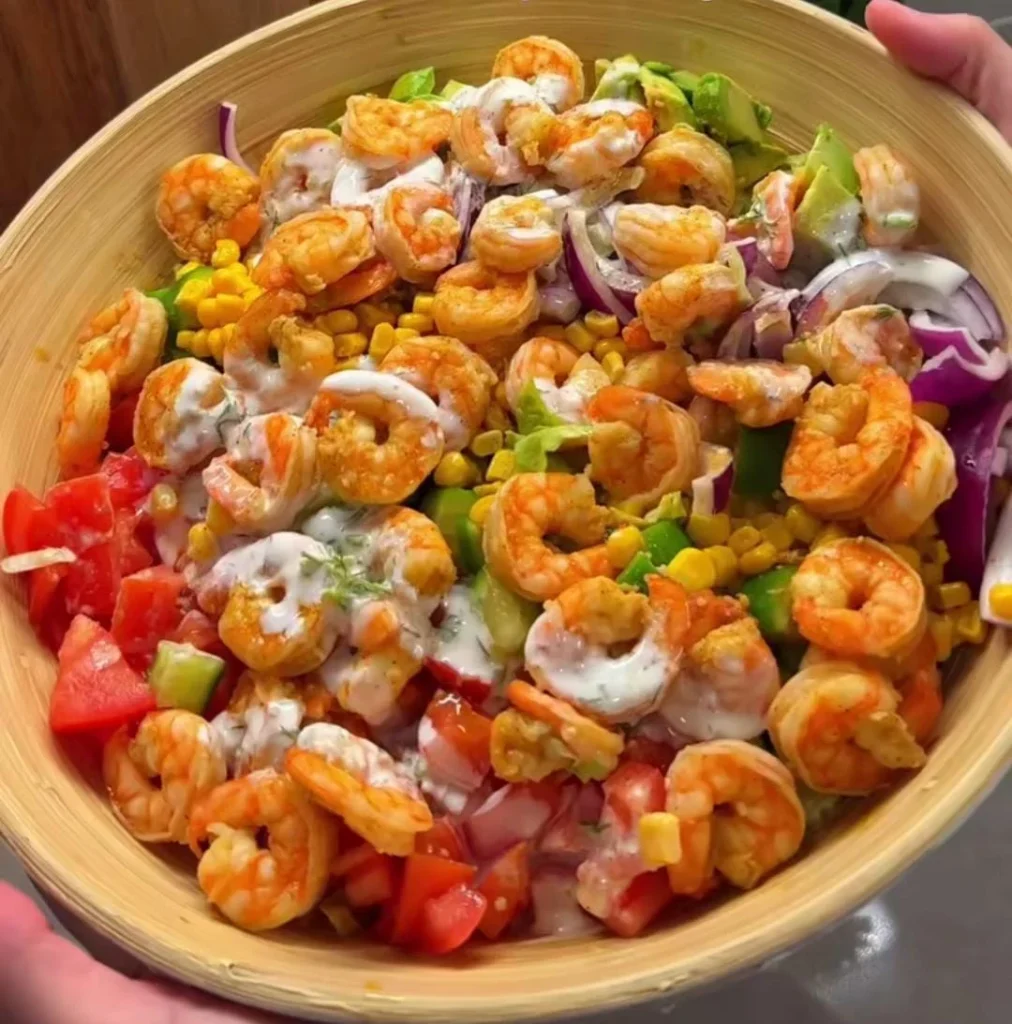 Greek Yogurt Herb Shrimp Salad