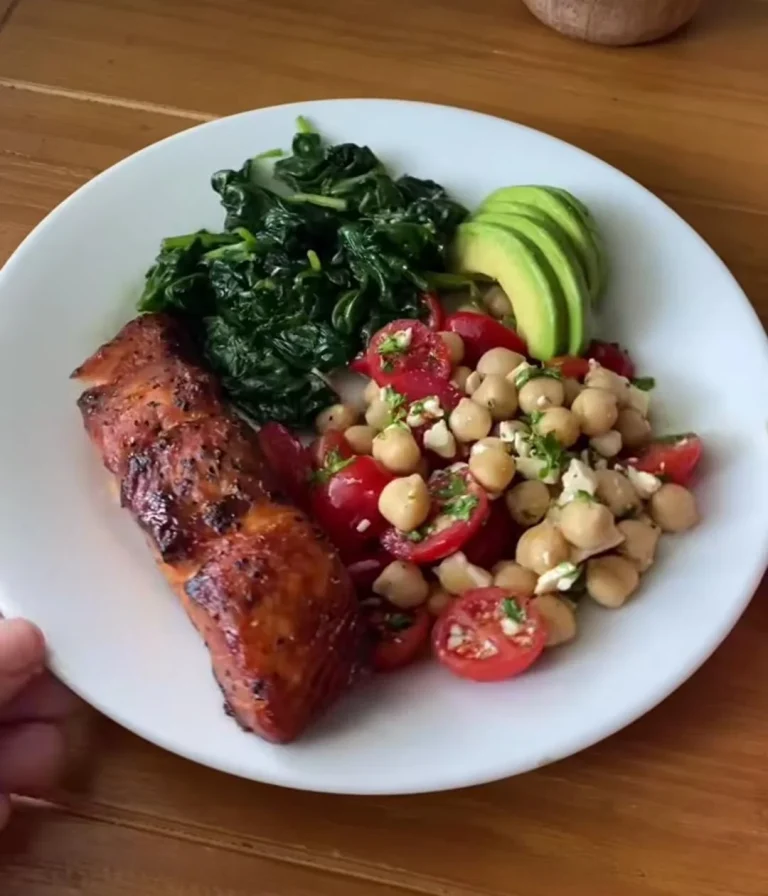 Salmon Avocado Plate