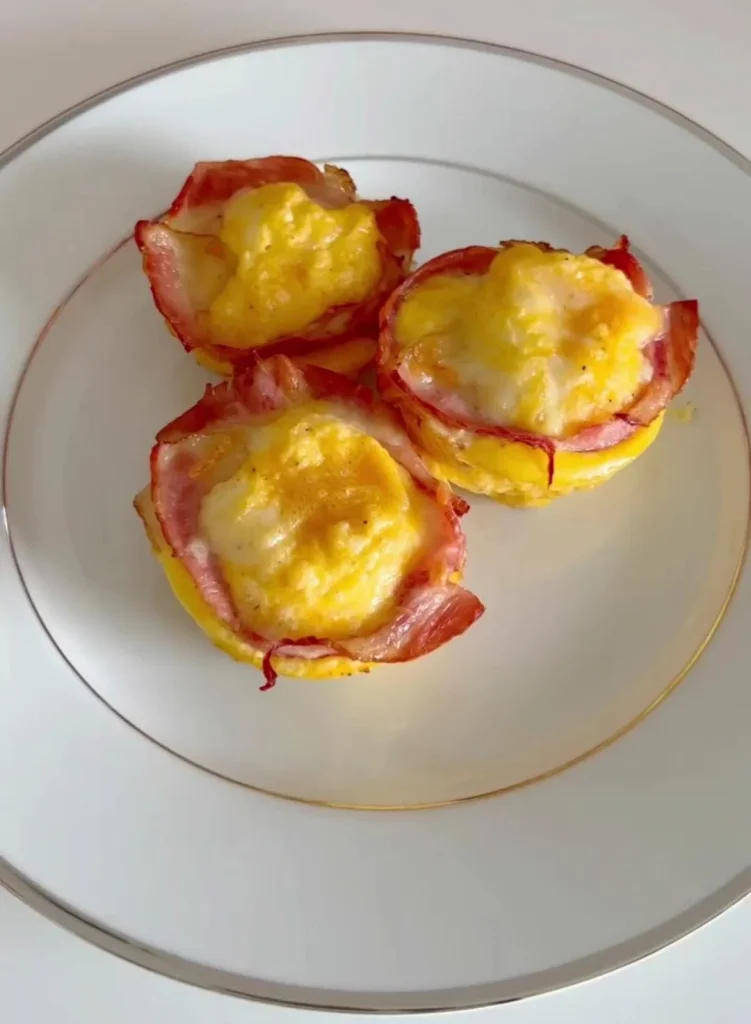 Bacon Egg Cups - No Carb Breakfast