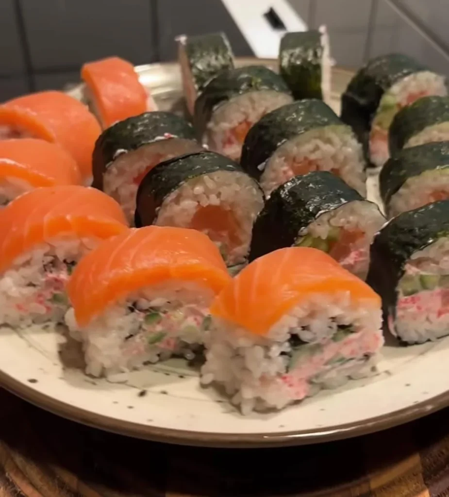 Salmon Cream Cheese Roll