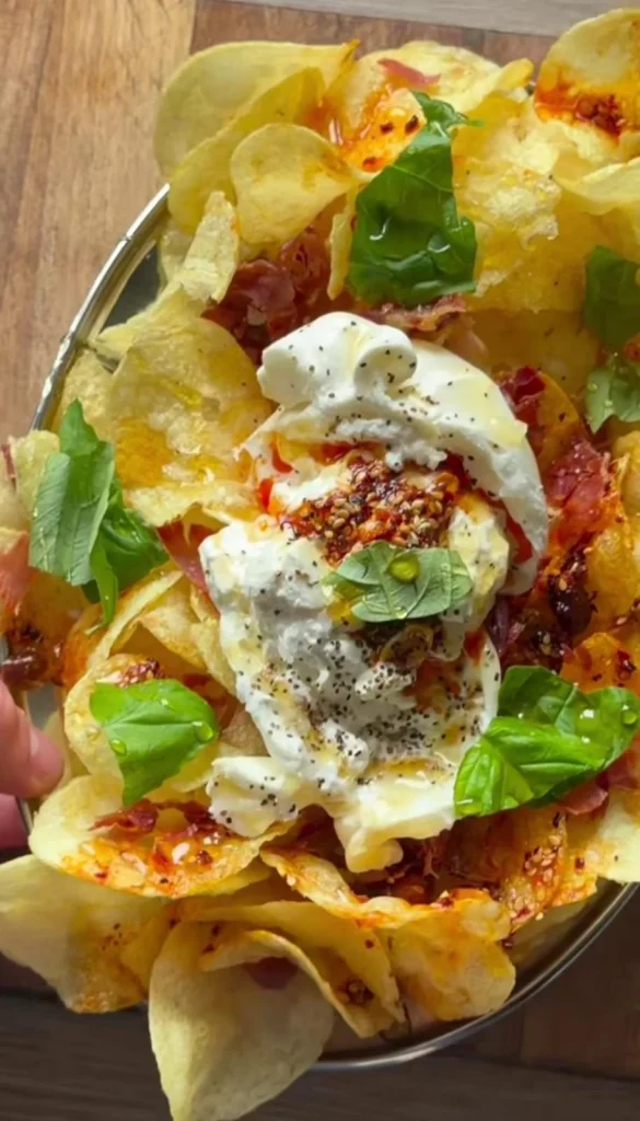 Cheese Crisp Stack