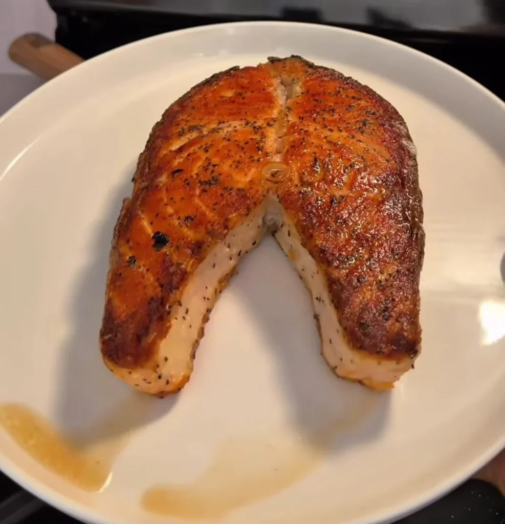 Garlic Butter Salmon - Carb Free Recipes