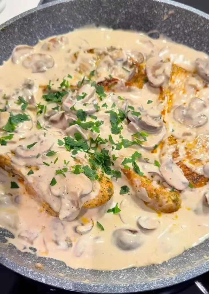 Creamy Mushroom Chicken
