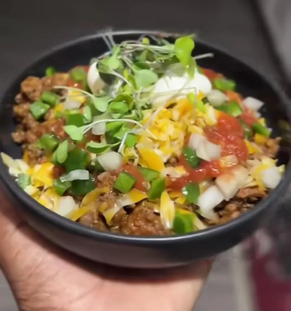 Keto Taco Bowl