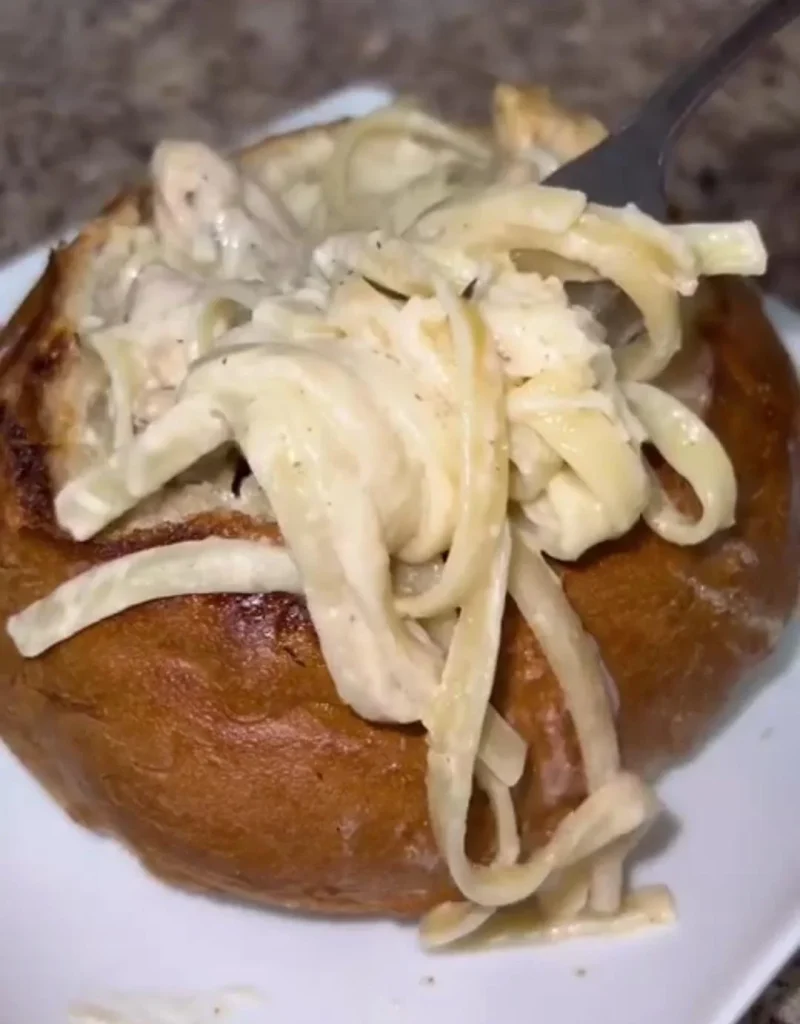 Chicken Alfredo Bowl