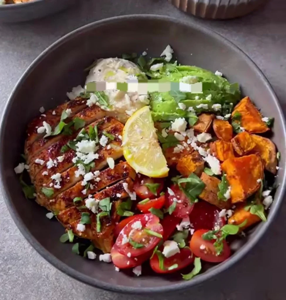 Chicken Avocado Bowl - Keto Lunch Ideas