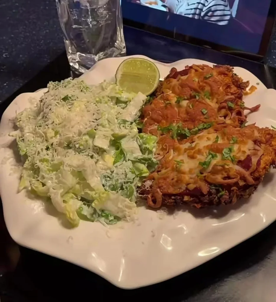 Keto Chicken Caesar Salad