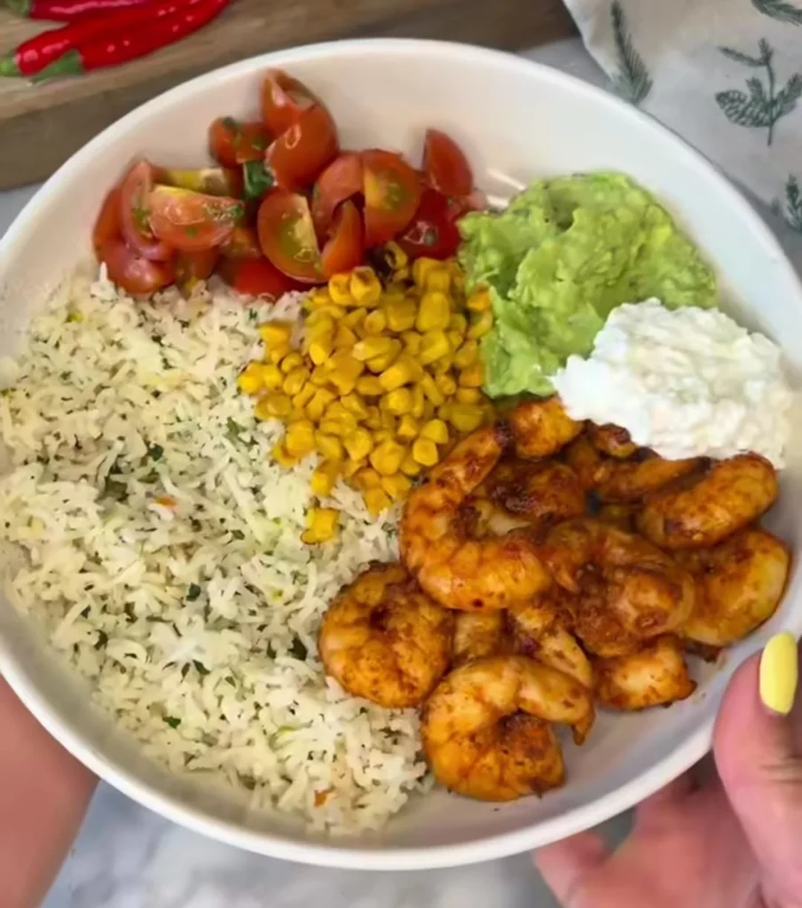 Avocado Shrimp Bowl