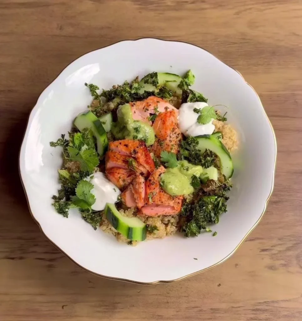 Salmon Salad Bowl