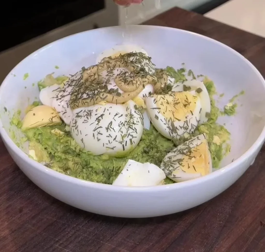 Creamy Egg Avocado Bowl