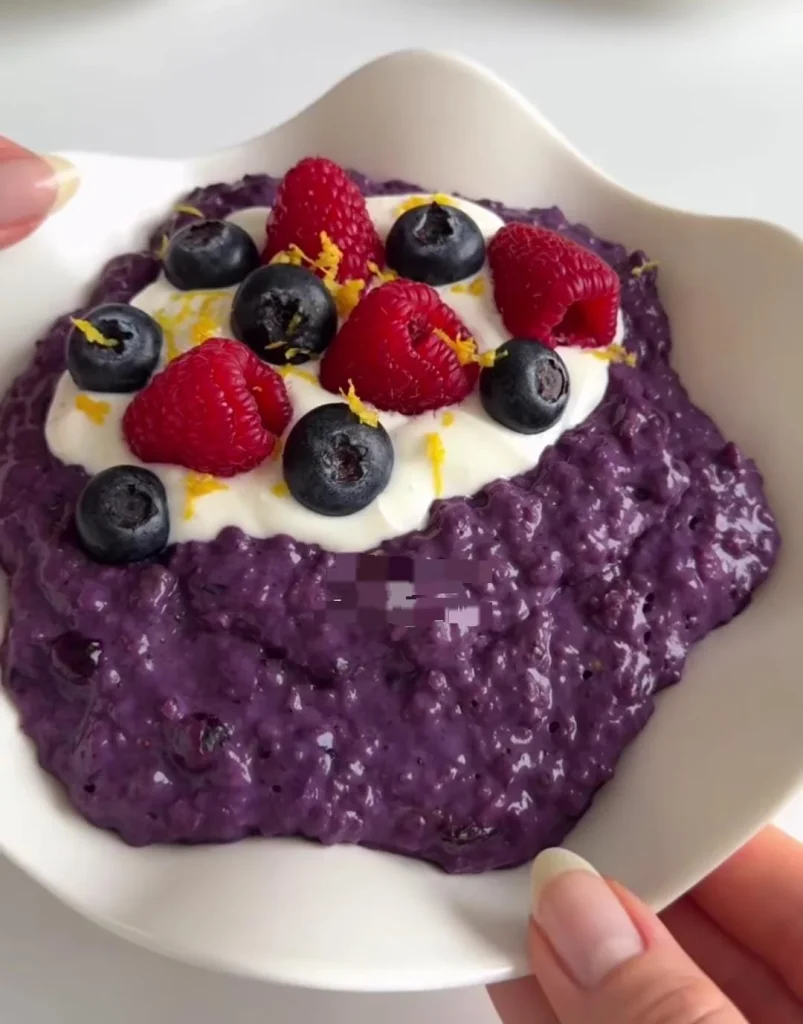 Blueberry Lemon Oats