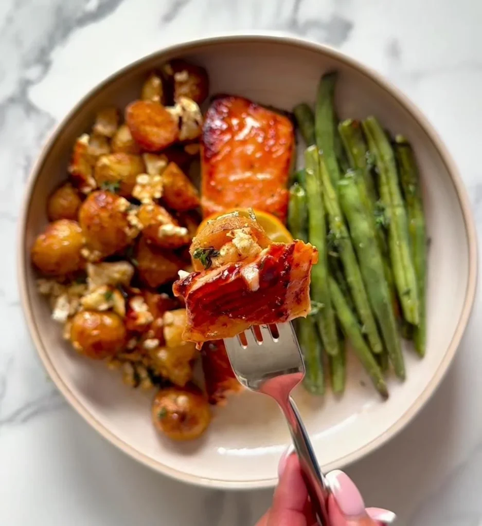Lemon Herb Salmon Plate