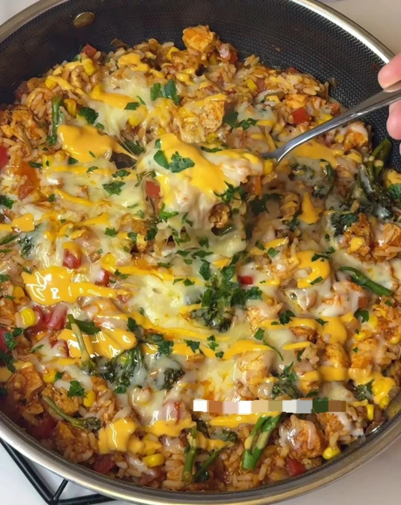Buffalo Chicken Rice Bowl
