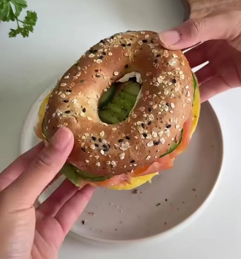 Smoked Salmon Cucumber Stacks