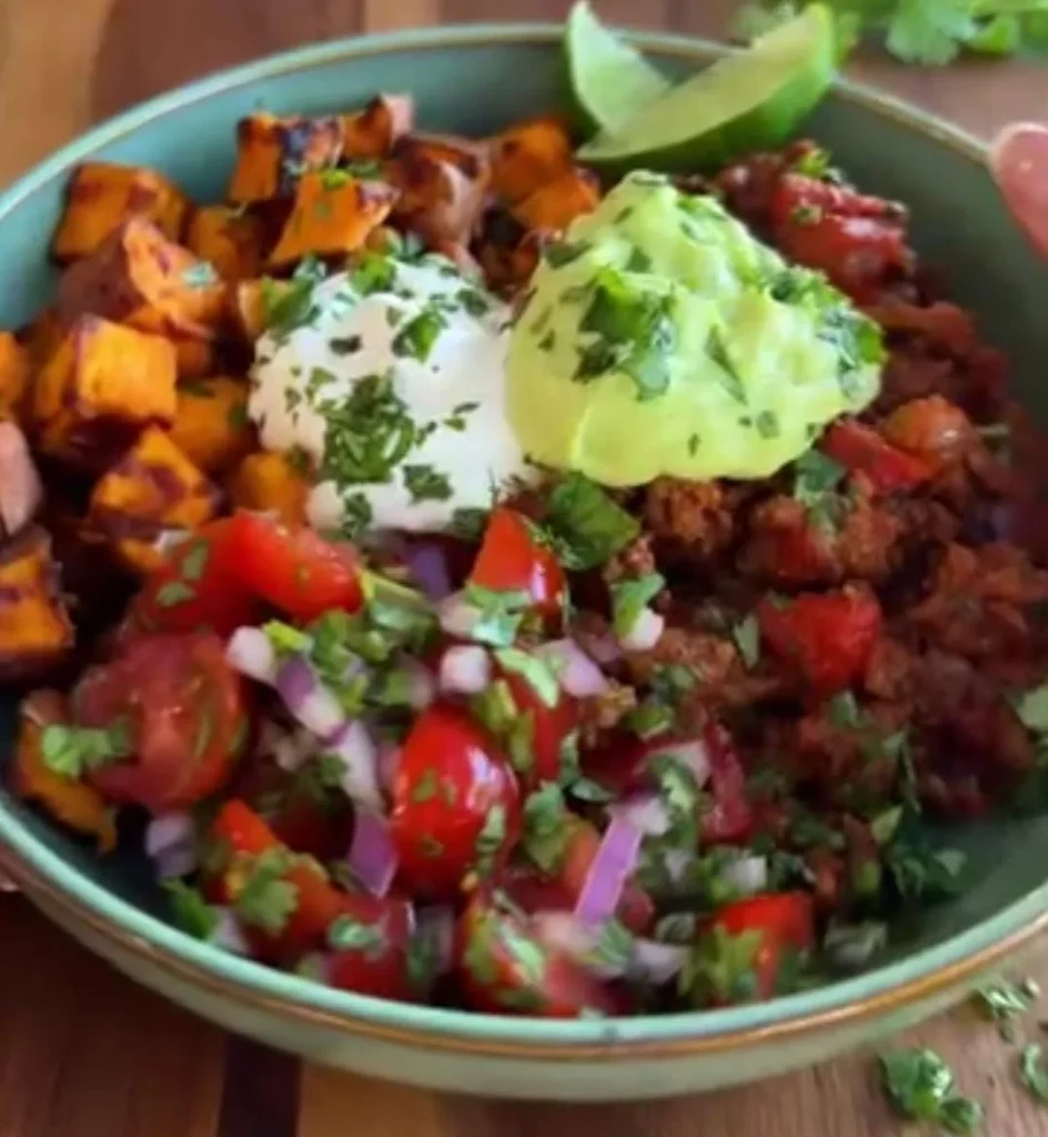Avocado Taco Breakfast Bowl