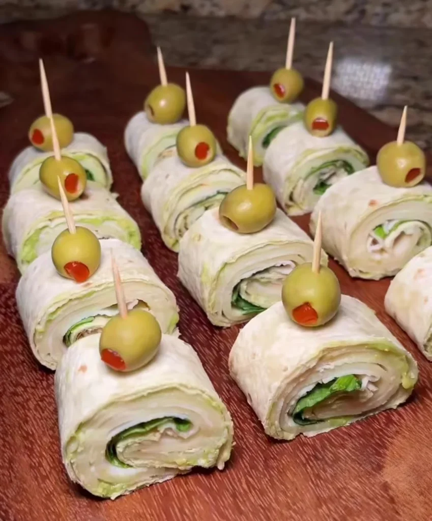 Turkey Spinach Roll-Ups