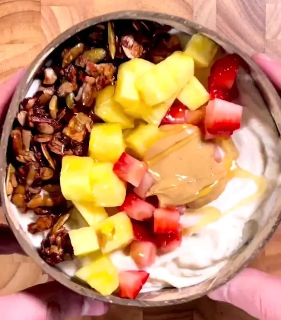 Coconut Almond Breakfast Bowl