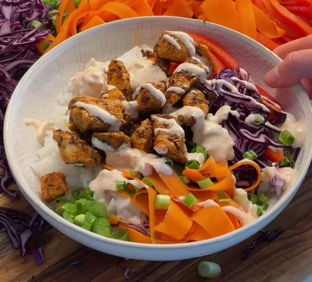 Chicken Cauliflower Rice Bowl
