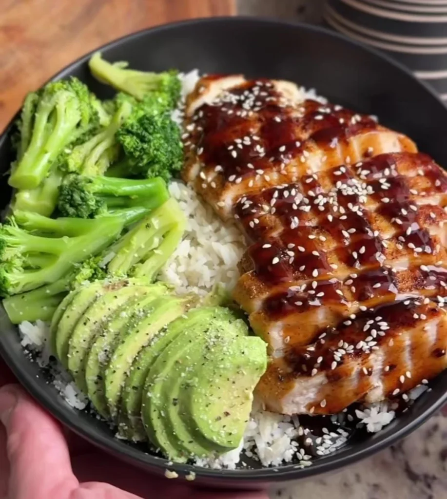 Teriyaki Chicken Broccoli Bowl