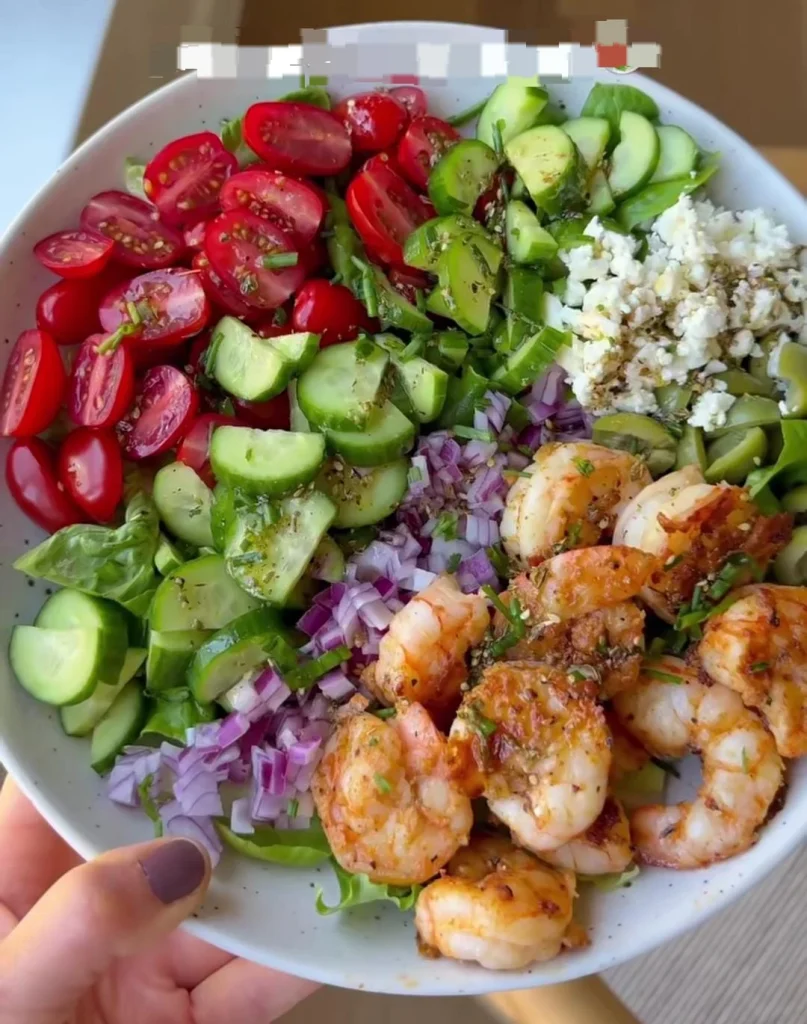 Shrimp Cucumber Salad