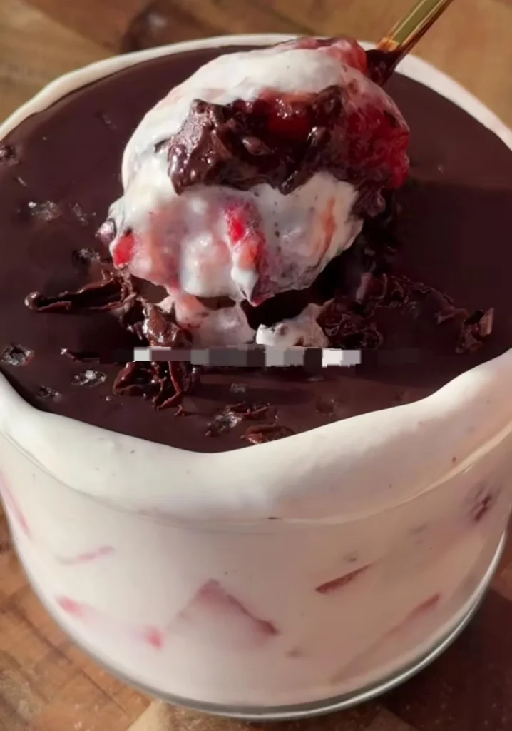 Strawberry Chocolate Yogurt Cup