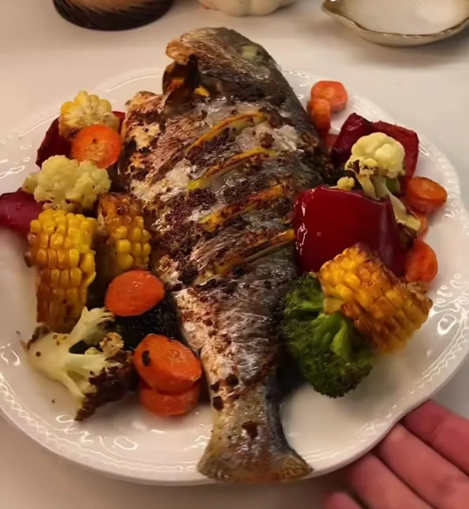 Air Fryer Fish Plate