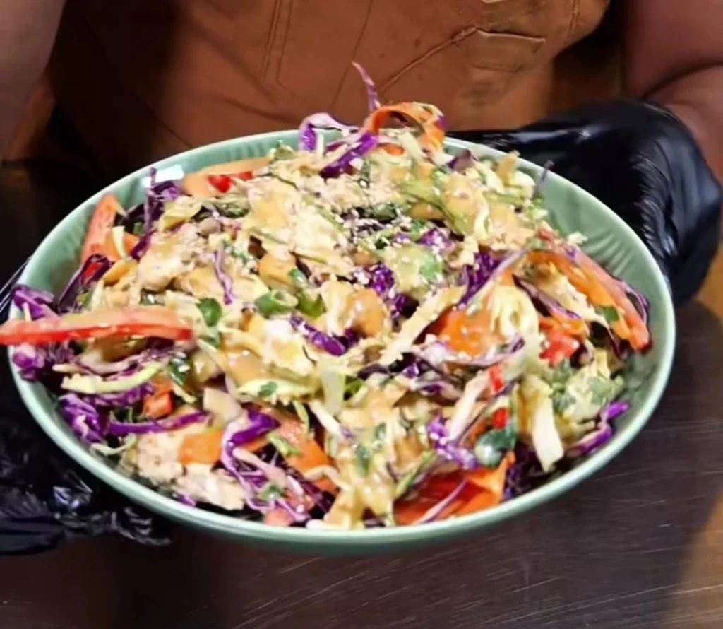 Asian Chicken Crunch Bowl