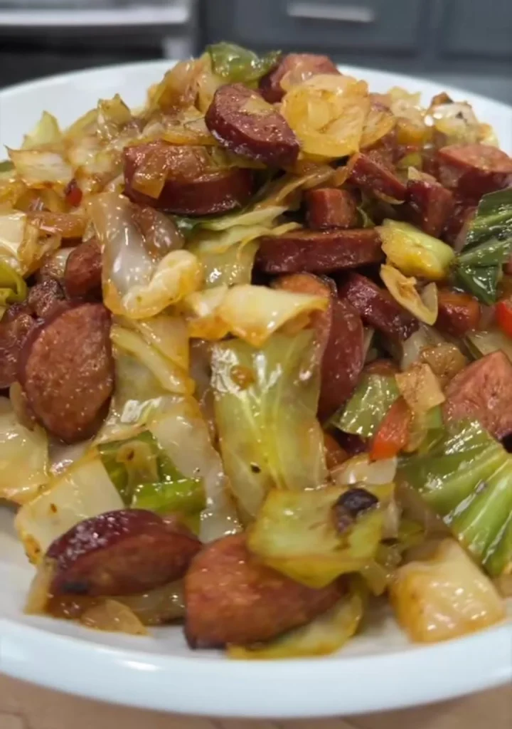 Cabbage & Sausage Fry-Up